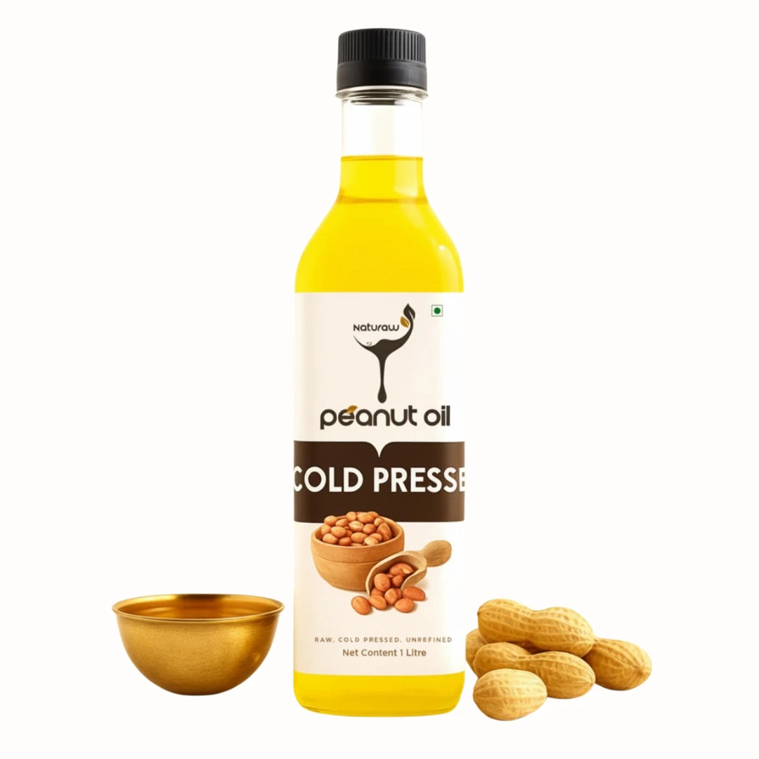 Cold Pressed Peanut Oil Organic, Pure and Natural shudhkart