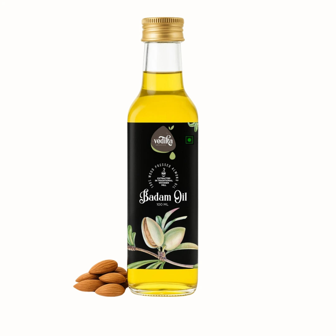 Vedika Organics Extra Virgin Gurbandi Almond Oil shudhkart