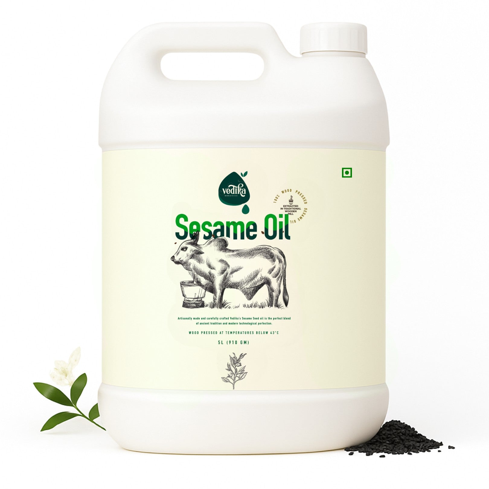 Vedika Organics Extra Virgin Sesame Oil (1 litre)