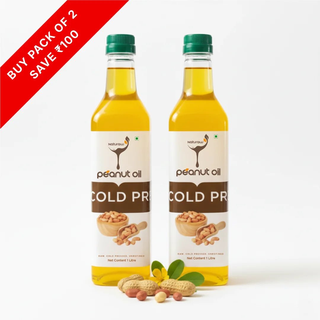 Cold Pressed Peanut Oil Organic, Pure and Natural - Shudhkart