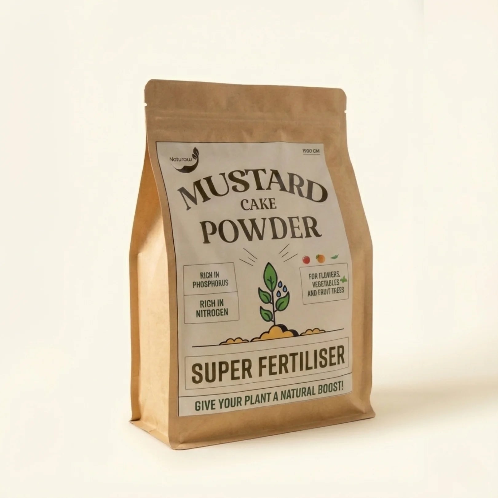 Naturaw Mustard Cake Powder - Shudhkart