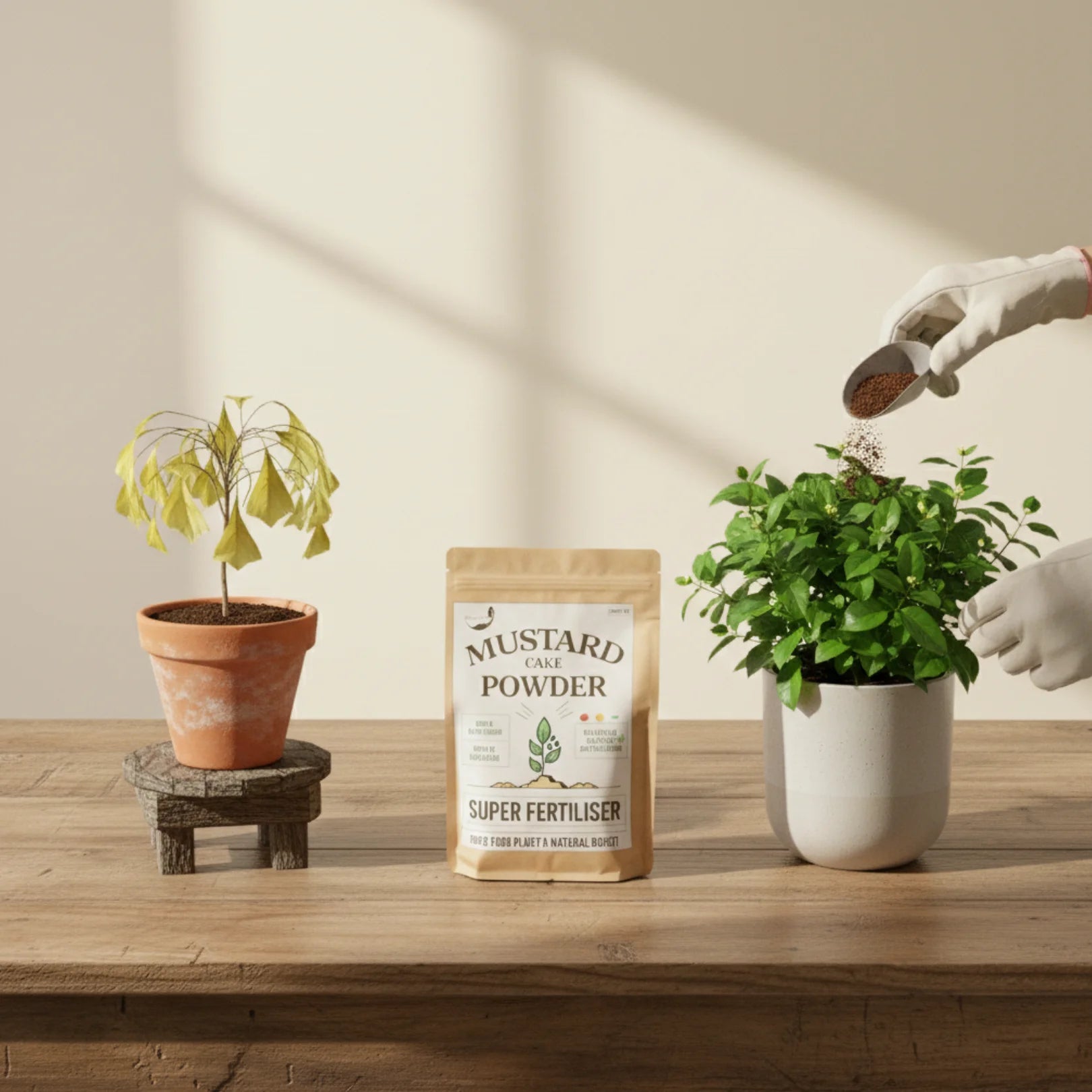 Naturaw Mustard Cake Powder - Shudhkart