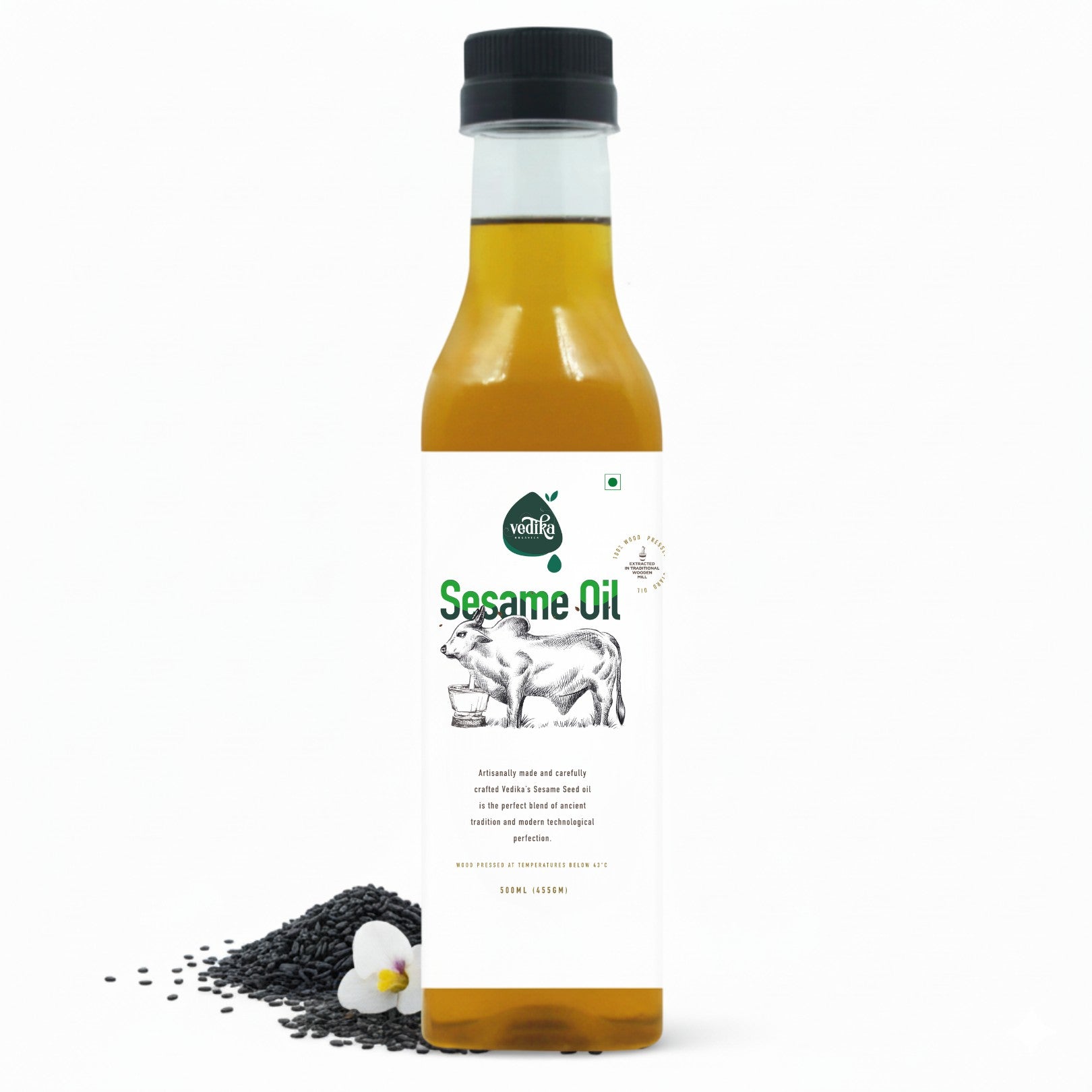 Vedika Organics Extra Virgin Sesame Oil (1 litre)