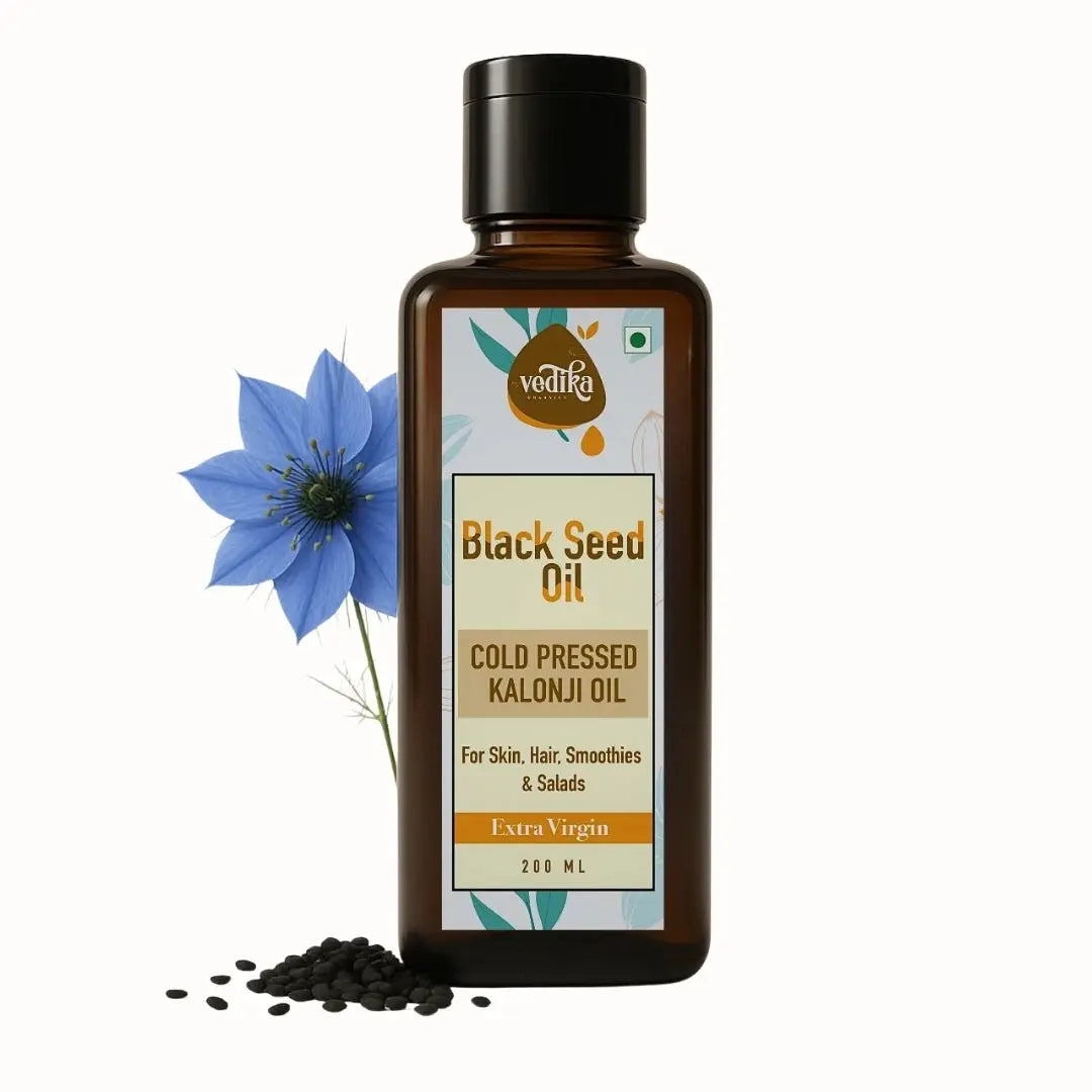 Vedika Organics Extra Virgin Black Seed Oil (200 ml) shudhkart
